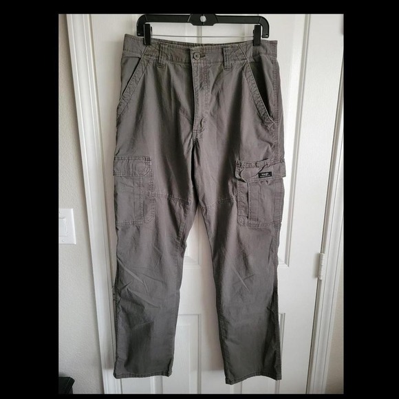 Grey Wrangler Cargos - Picture 1 of 5